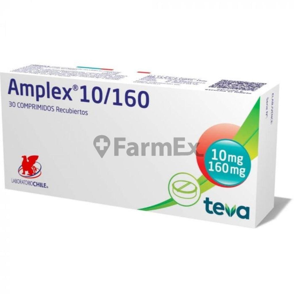 Amplex 10 mg / 160 mg x 30 comprimidos Farmex-Pluxee-Persistente
